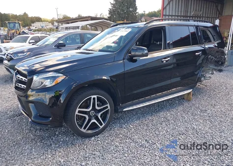2018 Mercedes-Benz Gls 550 4Matic z USA, uszkodzony, nr VIN 4JGDF7DEXJB139763